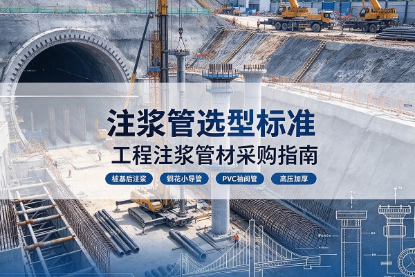 六合注浆管选型标准