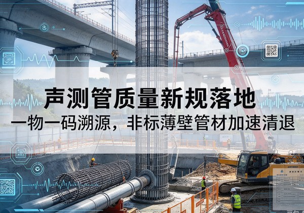 六合声测管质量新规落地，一物一码溯源，非标薄壁管材加速清退