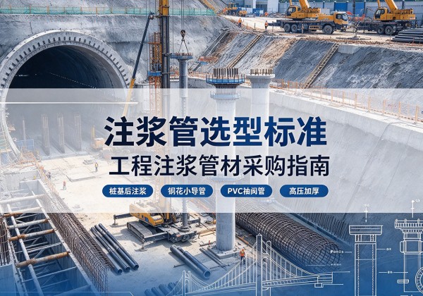 六合注浆管选型标准